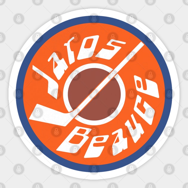 Defunct Beauce Jaros Hockey 1975 Sticker by LocalZonly